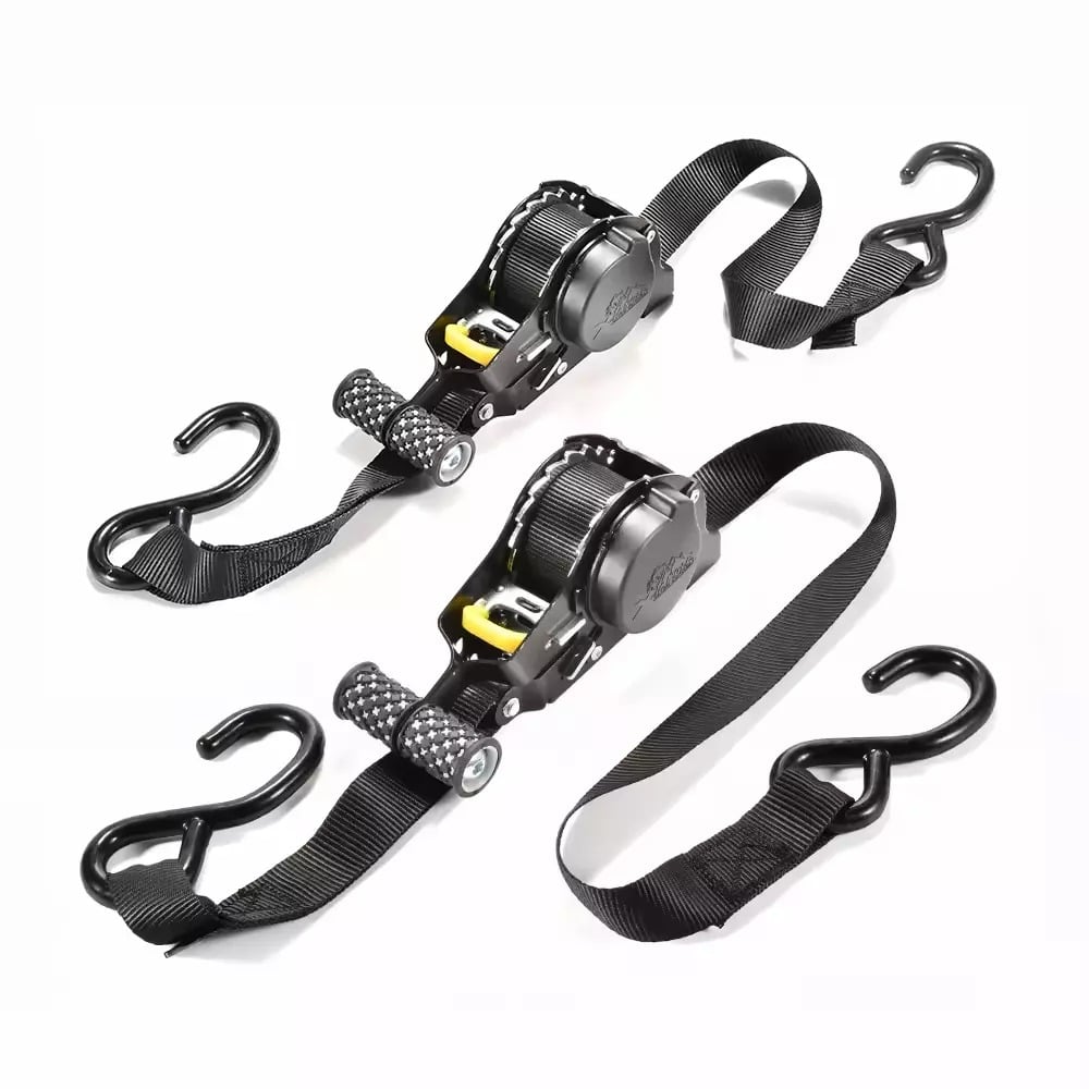 🔥Christmas Sale 49% OFF – Pro Reinforced Heavy-Duty Auto-Retractable Ratchet Straps