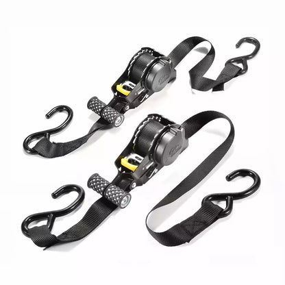🔥Christmas Sale 49% OFF – Pro Reinforced Heavy-Duty Auto-Retractable Ratchet Straps