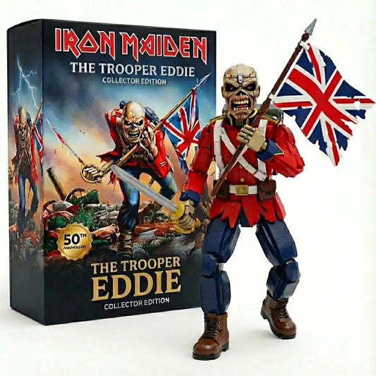 Iron Maiden 50th Anniversary — The Trooper Eddie Brick Statue | Collector Edition 🔥