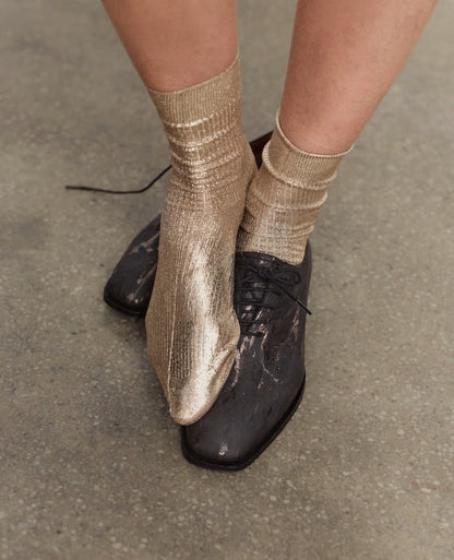 🎅Christmas Hot Sale 49% OFF - Metallic Silk Sock
